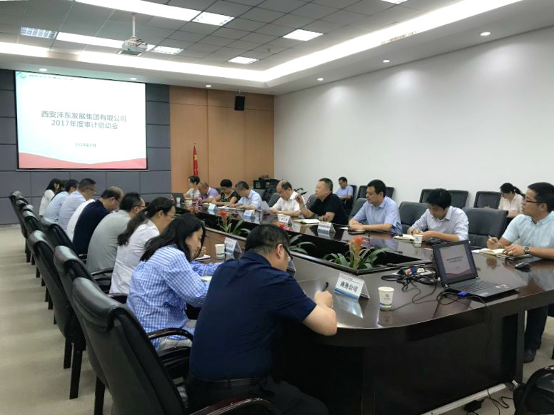 【领导动态�?沣东集团召开2017年度审计启动会_meitu_1.jpg